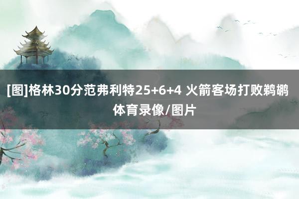 [图]格林30分范弗利特25+6+4 火箭客场打败鹈鹕    体育录像/图片
