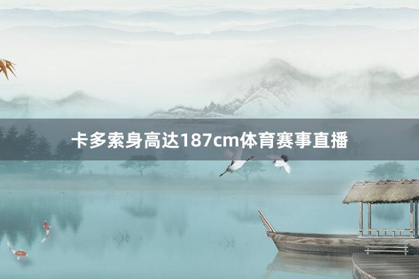 卡多索身高达187cm体育赛事直播
