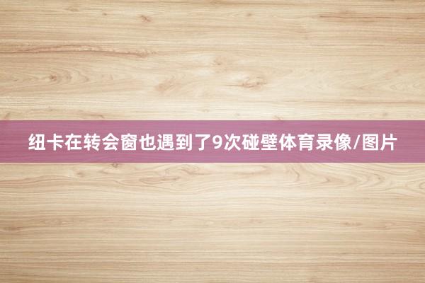 纽卡在转会窗也遇到了9次碰壁体育录像/图片