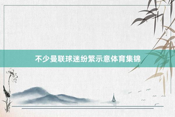 不少曼联球迷纷繁示意体育集锦