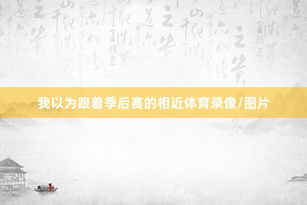 我以为跟着季后赛的相近体育录像/图片