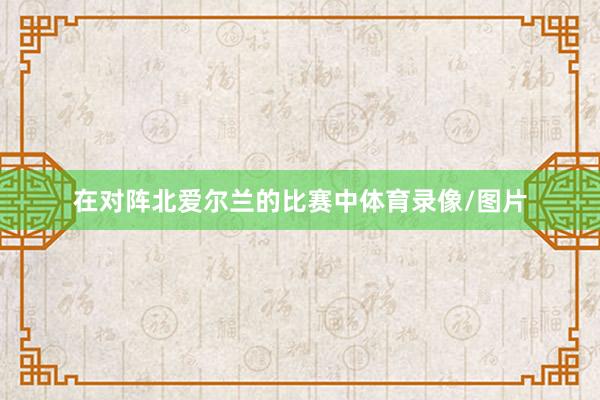 在对阵北爱尔兰的比赛中体育录像/图片
